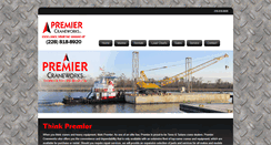 Desktop Screenshot of premiercraneworks.com